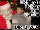 Highlands Holiday Tree Lighting 2004