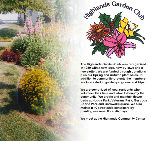 About The Highlands Garden Club