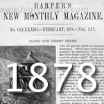 1878 Harpers Monthly