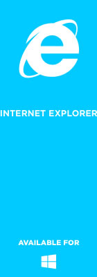 Download the current version of Internet Explorer