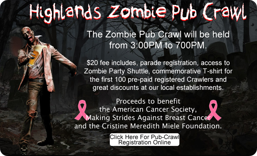 Highlands Zombie Pub Crawl